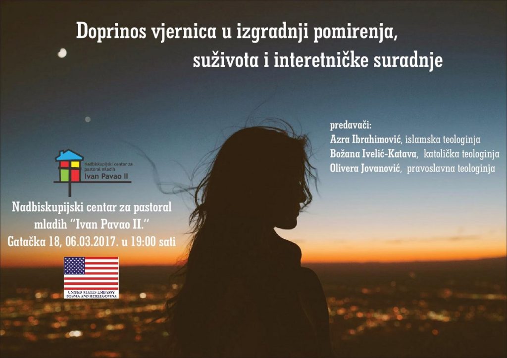 Plakat predavanje Koracajmo zajedno