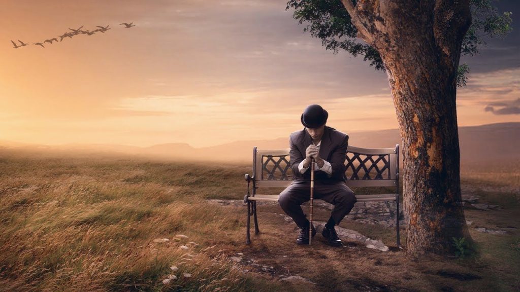 Photoshop CC Tutorial Alone man photo manipulation 1