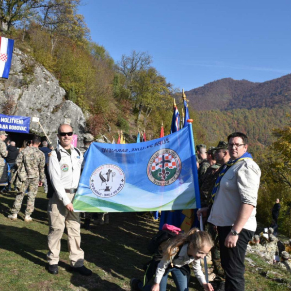 Katolički skauti Vrhbosanske nadbiskupije na 23. molitvenom pohodu na Bobovac