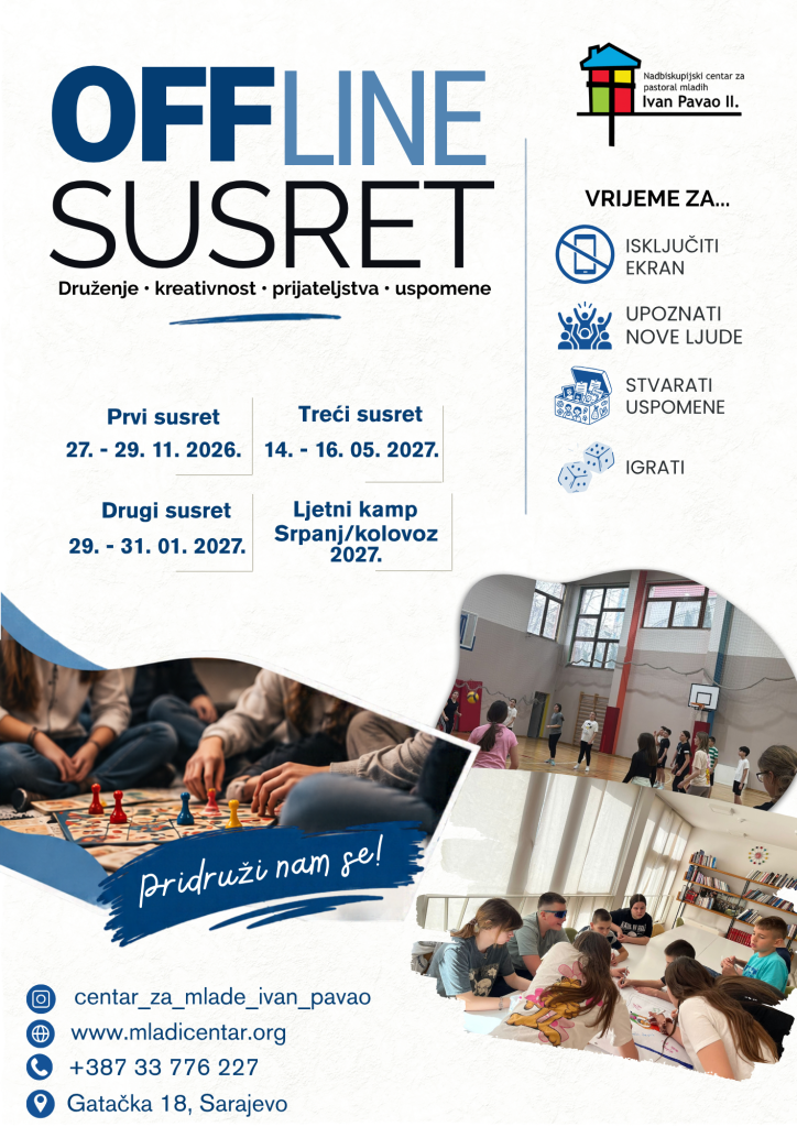 Otvorene prijave za Offline susrete za djecu i mlade