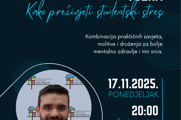 Blue and white Church Conference Flyer