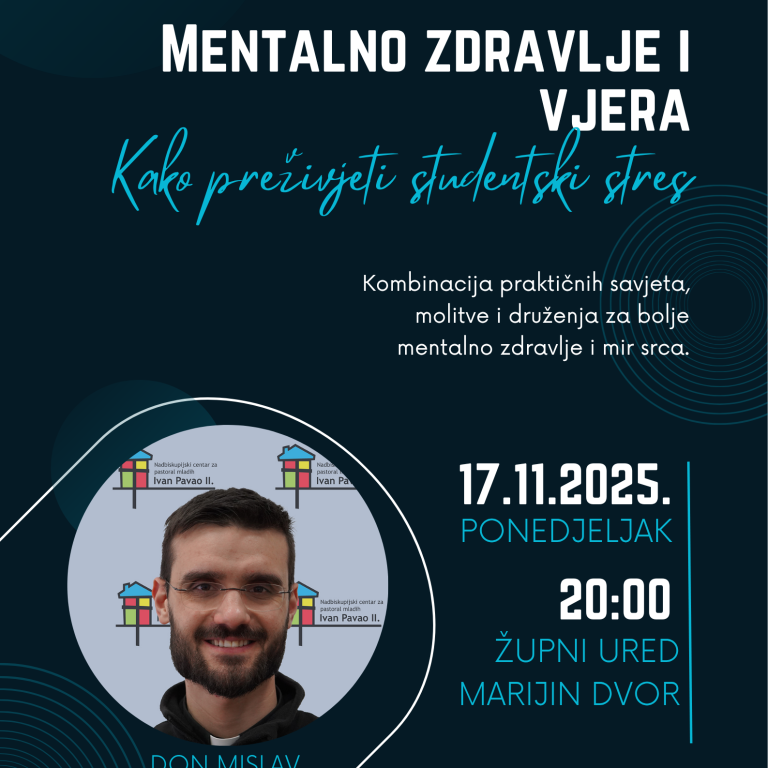 Blue and white Church Conference Flyer