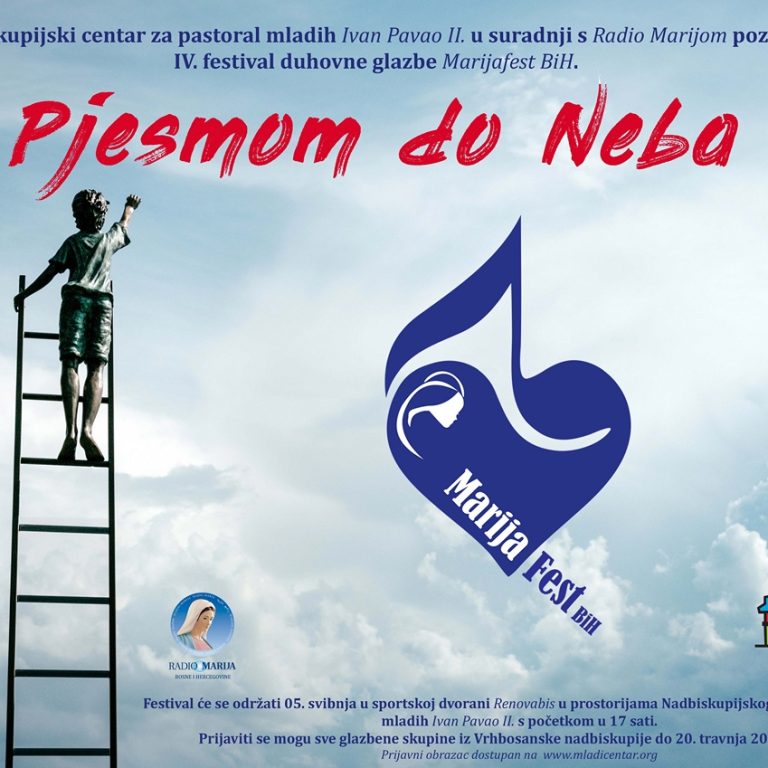 Plakat Marijafest BiH