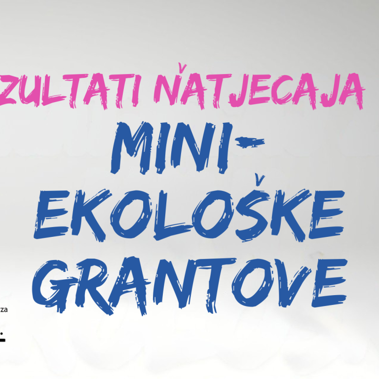 ReZultati NATJEČAJ ZA MINI- EKOLOSKE GRANTOVE (1)