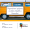 White and Yellow Modern Bus Travel Invitation